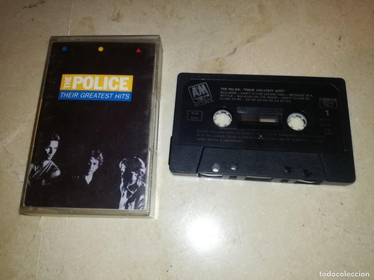 Casetes antiguos: THE POLICE-THEIR GREATEST HITS-EDICI&Oacute;N ESPA&Ntilde;OLA