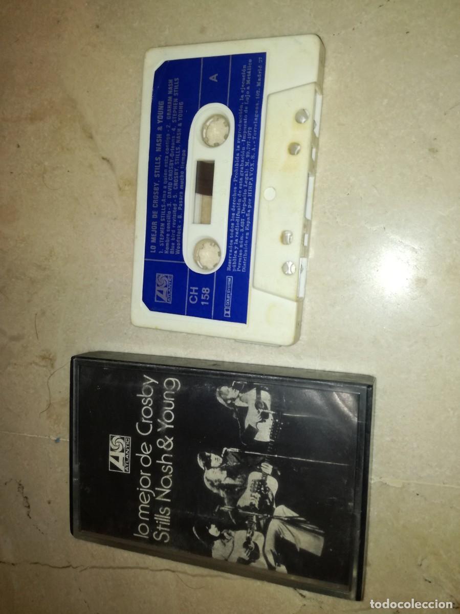 Casetes antiguos: LO MEJOR DE CROSBY, STILLS, NASH & YOUNG-ORIGINAL ESPA&Ntilde;OL 1972