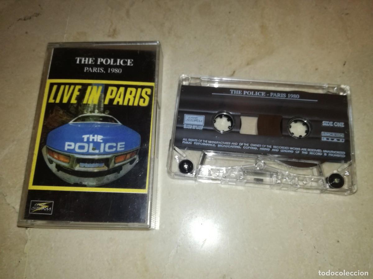 Casetes antiguos: THE POLICE-LIVE IN PARIS 1980-MUY RARA EN ESTE FORMATO CASETE