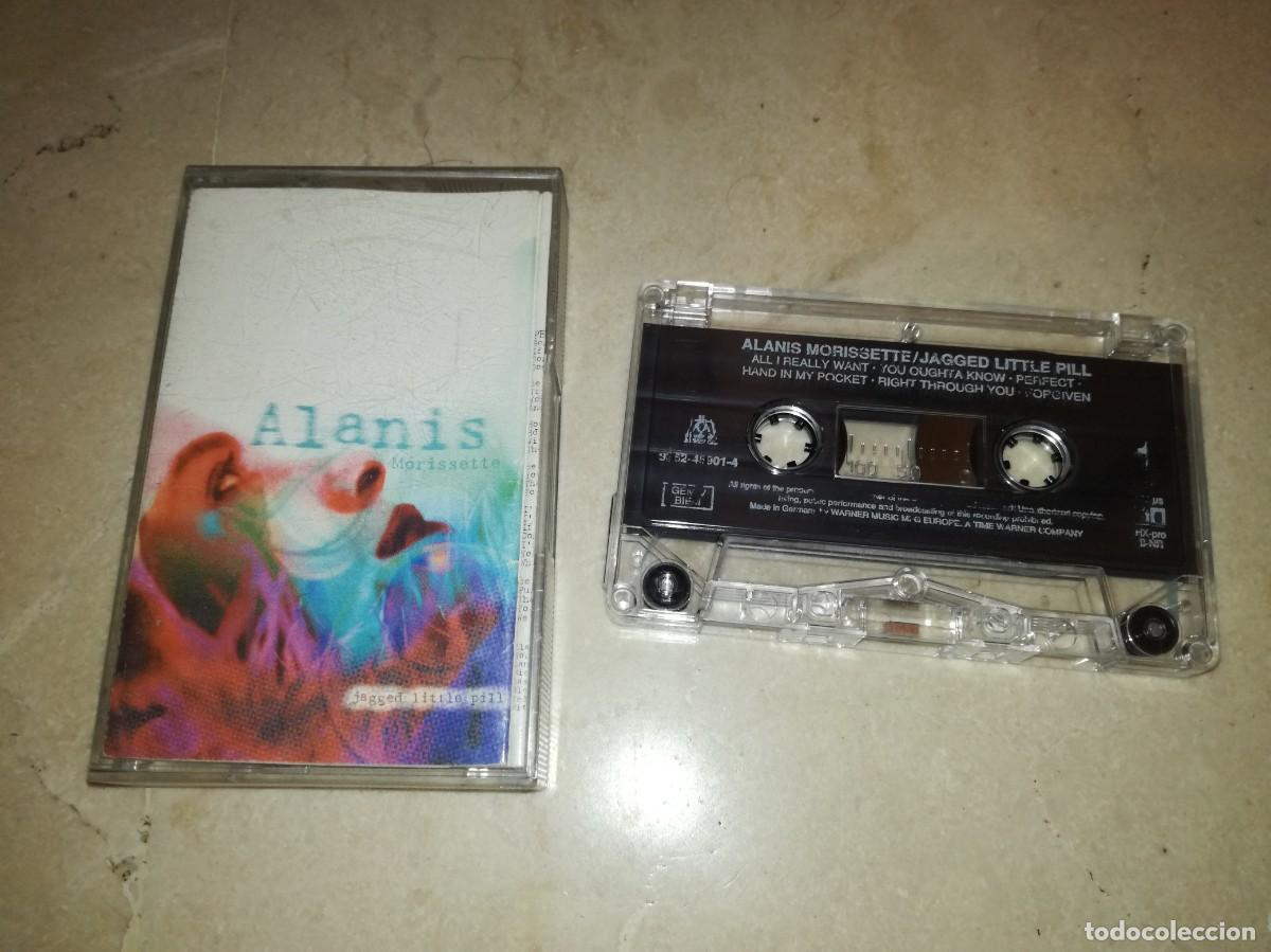 Casetes antiguos: ALANIS MORISSETTE-JAGGED LITTLE PILL