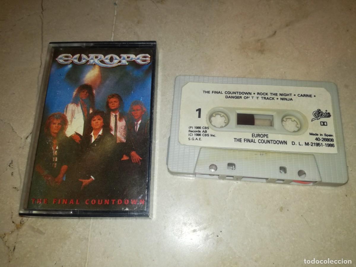 Casetes antiguos: EUROPE-THE FINAL COUNTDOWN-ORIGINAL ESPA&Ntilde;OL 1986