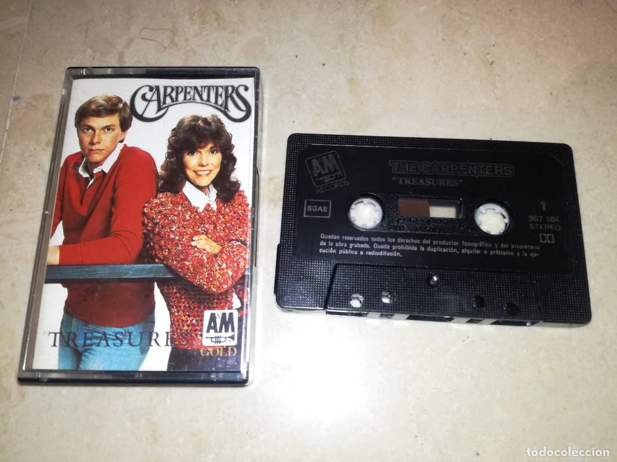 Casetes antiguos: CARPENTERS-TREASURES-EDICI&Oacute;N ESPA&Ntilde;OLA