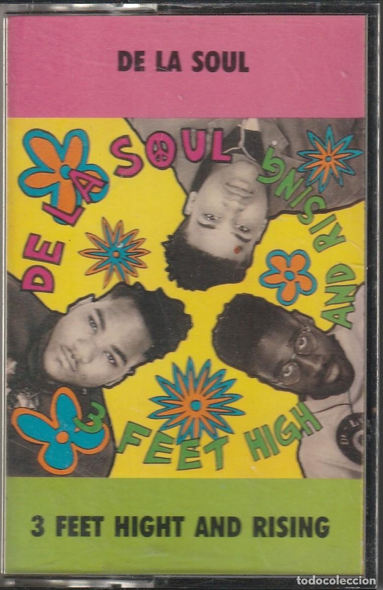 Casetes antiguos: DE LA SOUL - 3 FEET HIGHT AND RISING (CASSETTE GASA 1989 ESPA&Ntilde;A) PROBADA
