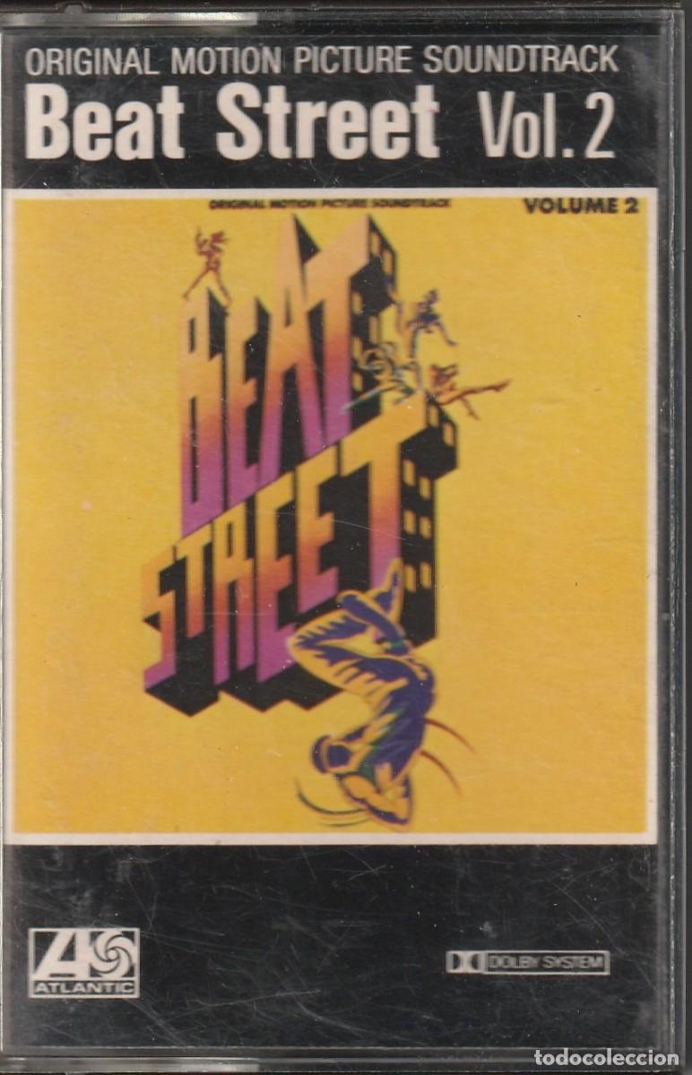 Casetes antiguos: B.S.O. BEAT STREET, VOL.2 (CASSETTE ATLANTIC 1984 ESPA&Ntilde;A) PROBADA
