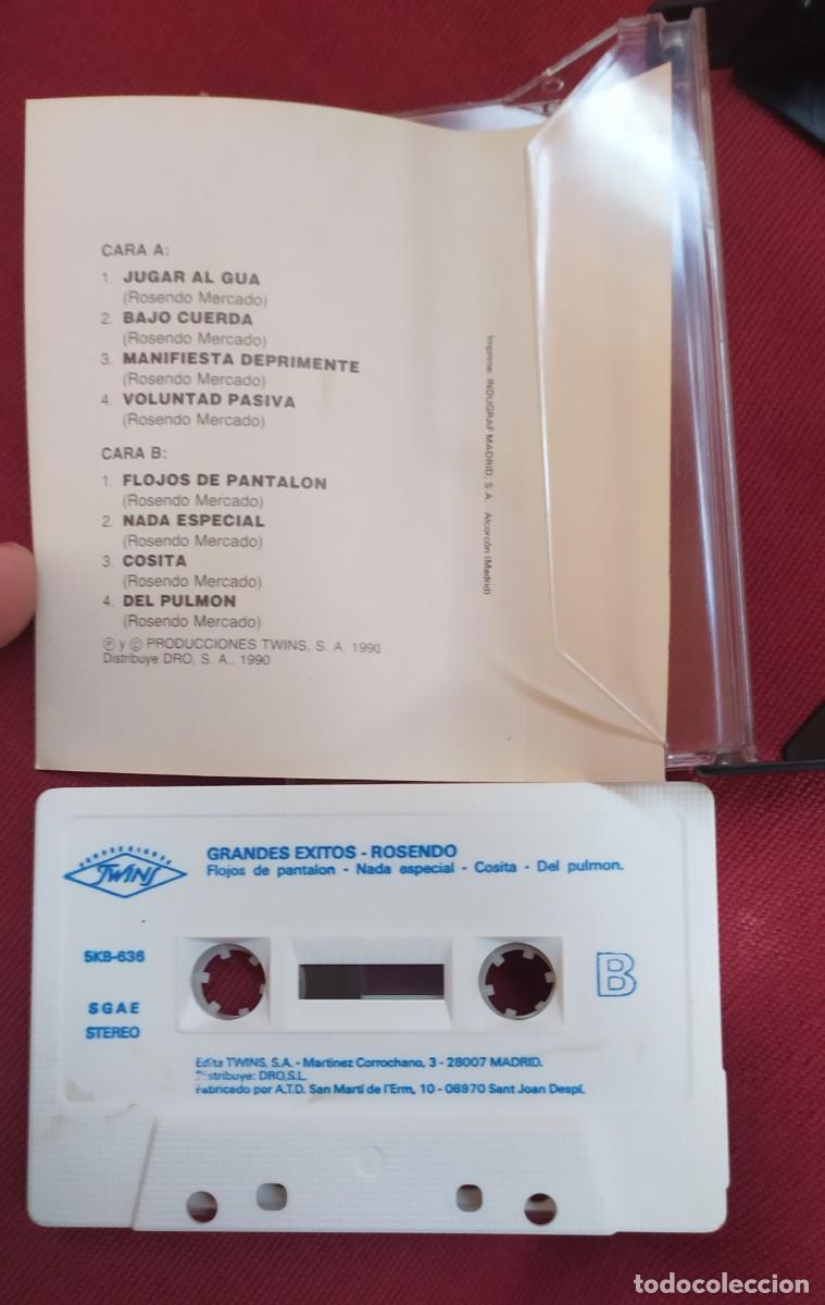 Casetes antiguos: cinta casette Rosendo Grandes &eacute;xitos - Foto 2