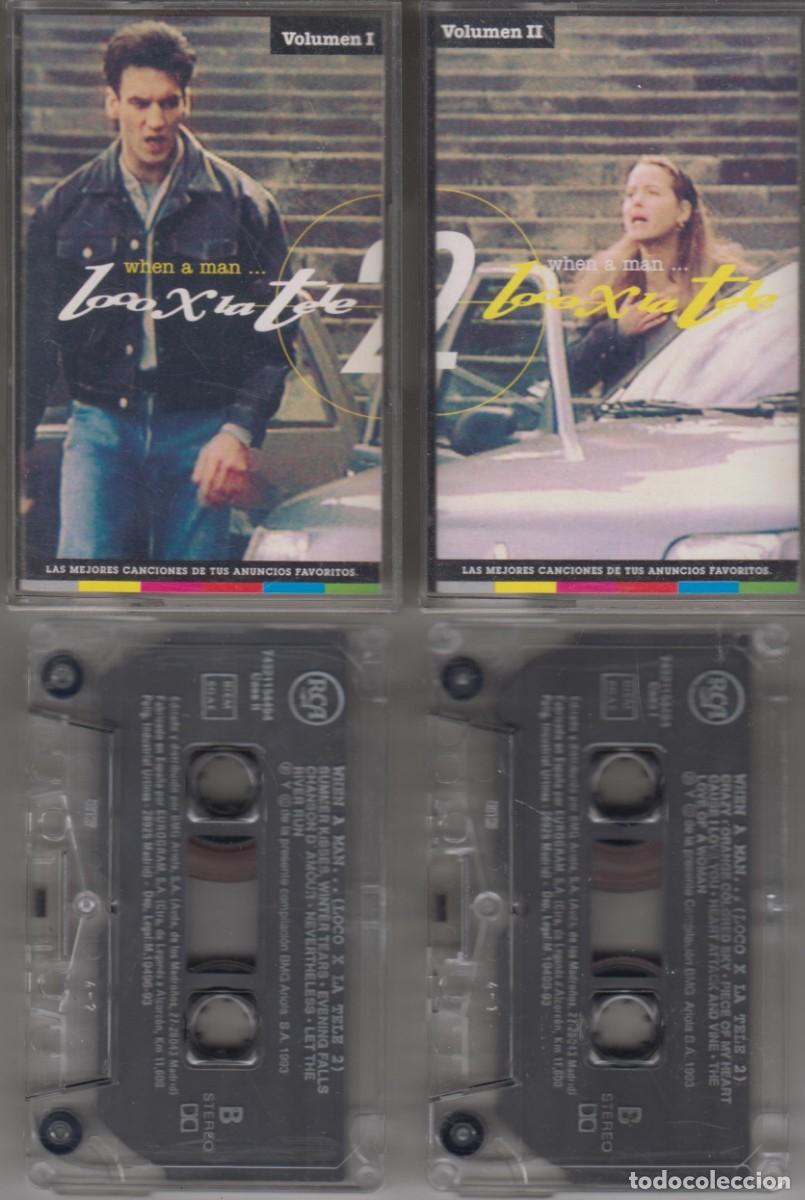 Casetes antiguos: Loco x la tele 2 doble cassette 1993