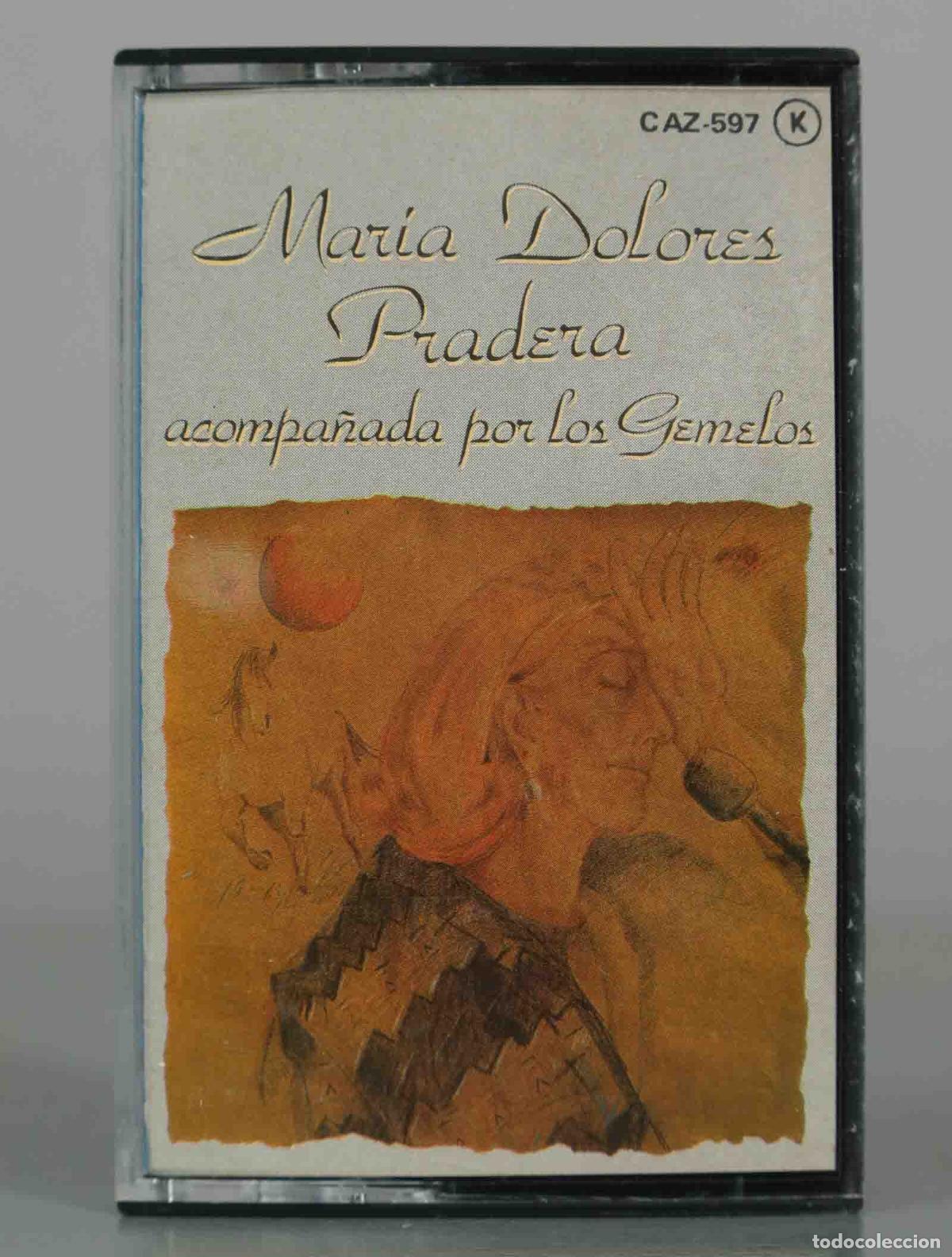 Casetes antiguos: CASSETTE. Mar&iacute;a Dolores Pradera acompa&ntilde;ada por Los Gemelos - Mar&iacute;a Dolores Pradera, Los Gemelos - Z