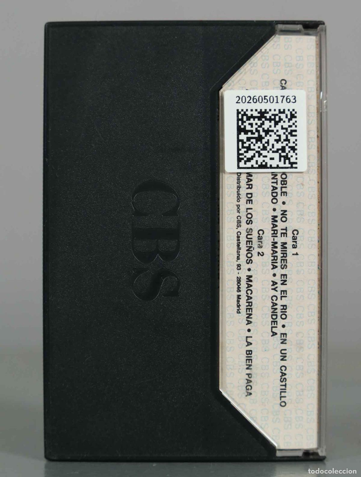 Casetes antiguos: CASSETTE. Ritmo de Vida - Carlos Cano - Foto 2