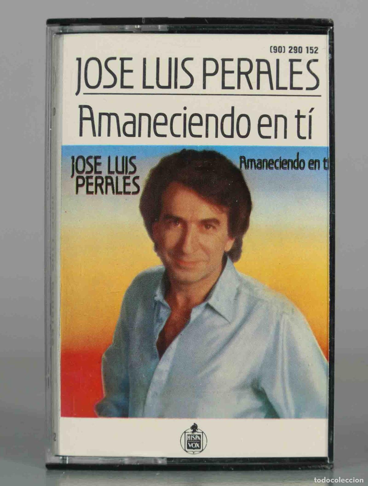 Casetes antiguos: CASSETTE. Amaneciendo en ti - Jos&eacute; Luis Perales - Hispavox