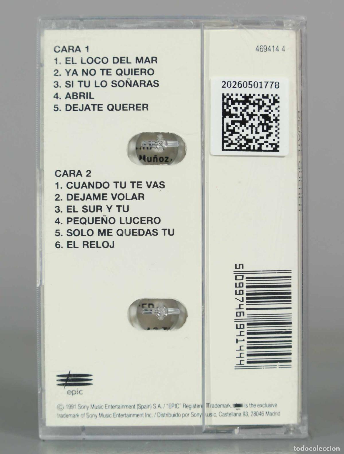 Casetes antiguos: CASSETTE. D&eacute;jate Querer - Jos&eacute; Manuel Soto - Foto 2