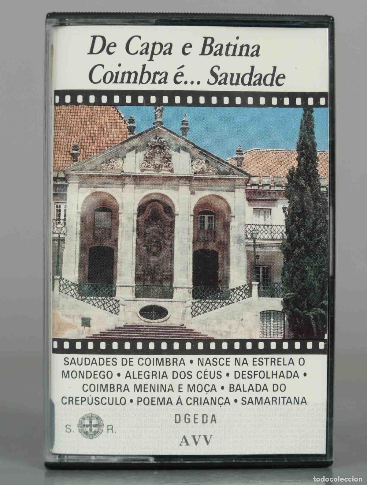 Casetes antiguos: CASSETTE. De Capa e Batina Coimbra &eacute;... Saudade - Foto 1