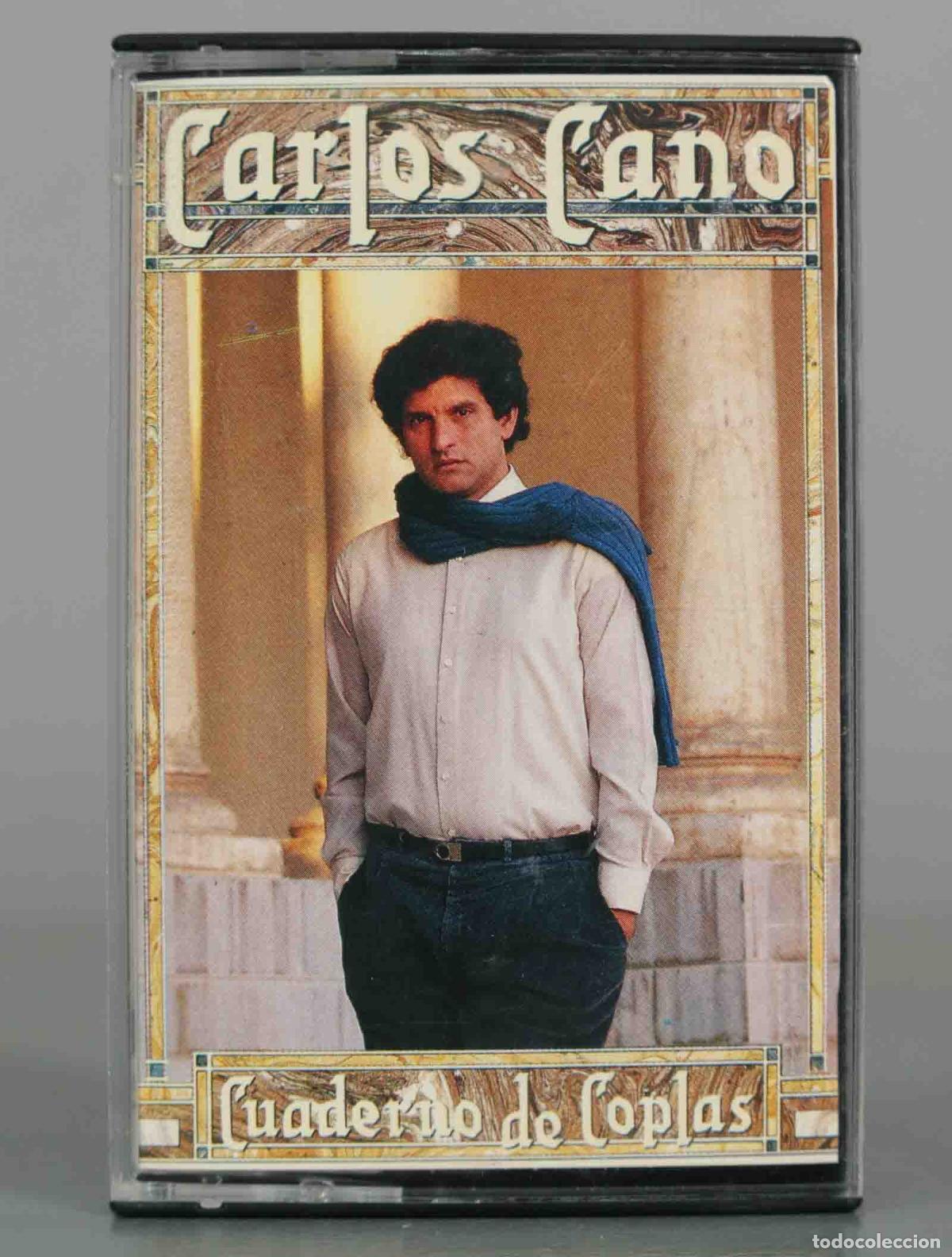 Casetes antiguos: CASSETTE. Cuaderno De Coplas - Carlos Cano - Ariola