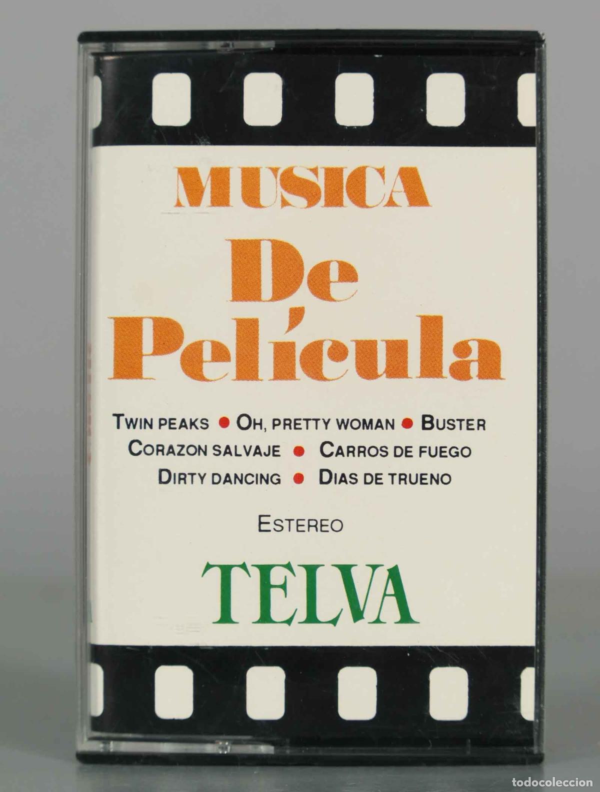 Casetes antiguos: CASSETTE. M&uacute;sica de Pel&iacute;cula - Twin Peaks, Oh Pretty Woman, Buster, Coraz&oacute;n Salvaje, Carros de Fueg
