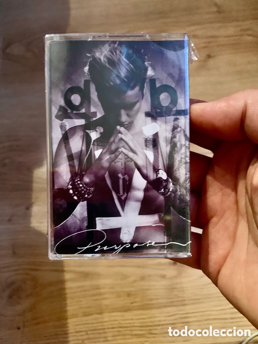 Cassette antiche: JUSTIN BIEBER CINTA CASSETTE PURPOSE PRECINTADA