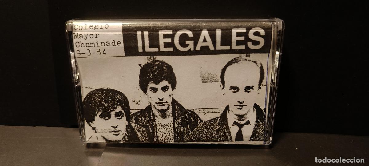 Cassettes Anciennes: ILEGALES COLEGIO MAYOR CHAMINADE 1984 CASETE CASSETTE+ CDR MP3 PEPETO