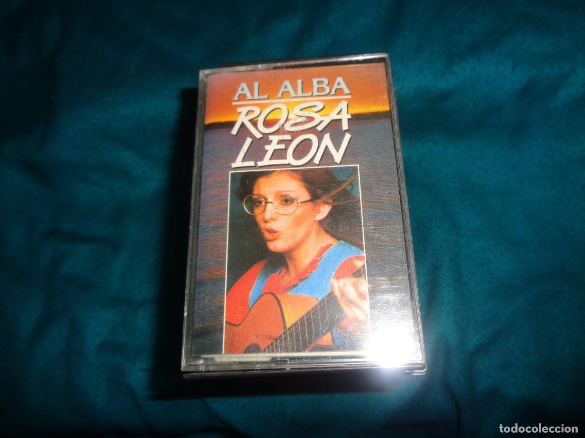 Casetes antiguos: ROSA LEON. AL ALBA. ARIOLA, 1987. SPAIN. CASETE(#)