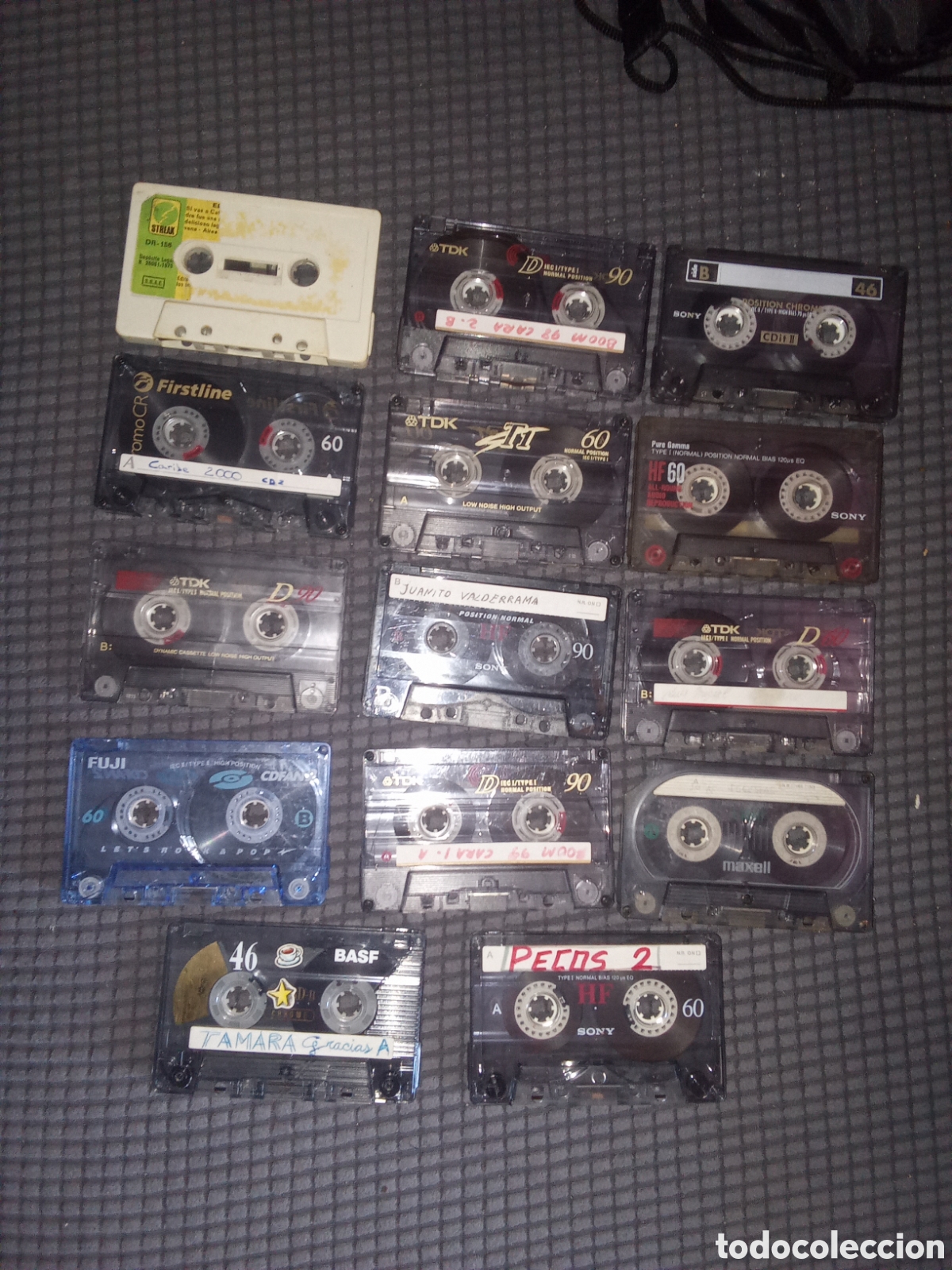 Casetes antiguos: LOTE DE 14 CINTAS GRABADAS