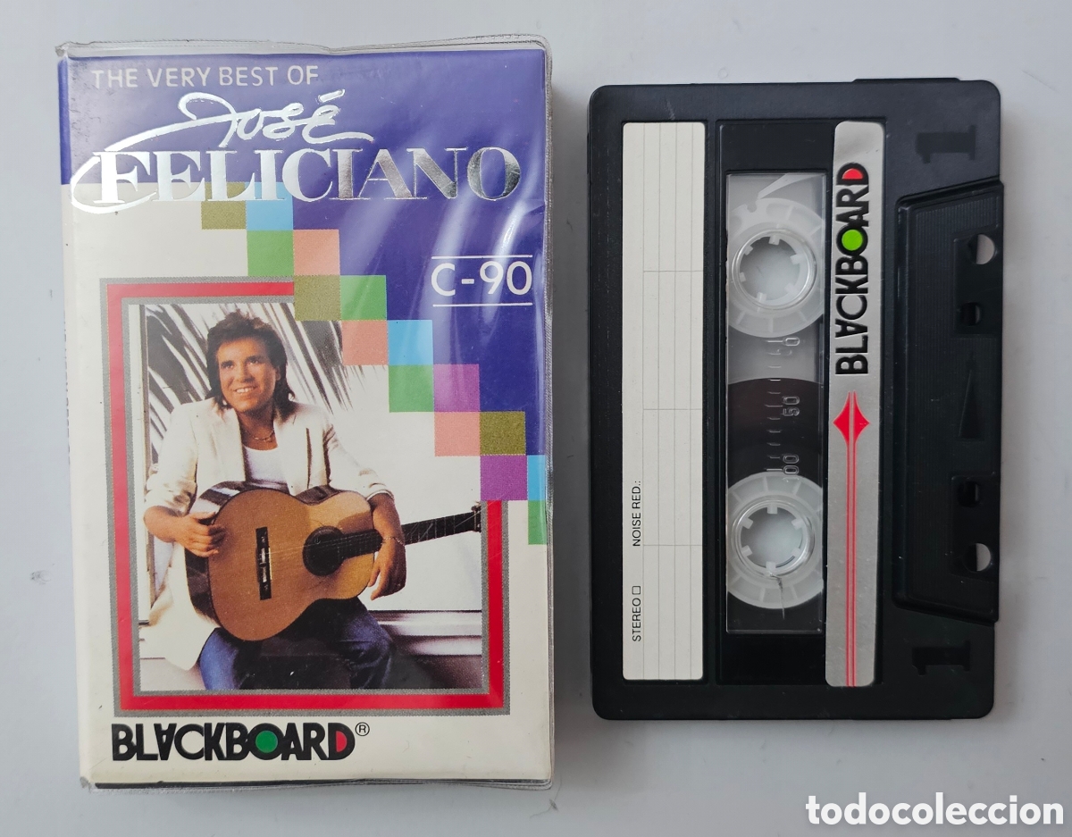 Casetes antiguos: CASSETTE JOSE FELICIANO - The Very Best Of (Indonesia - Blackboard - 1983) MEGARARE