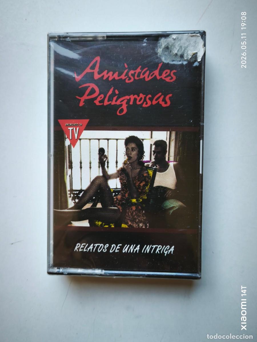 Casetes antiguos: AMISTADES PELIGROSAS-RELATOS DE UNA INTRIGA ( EMI 280-7982334). CASETE.