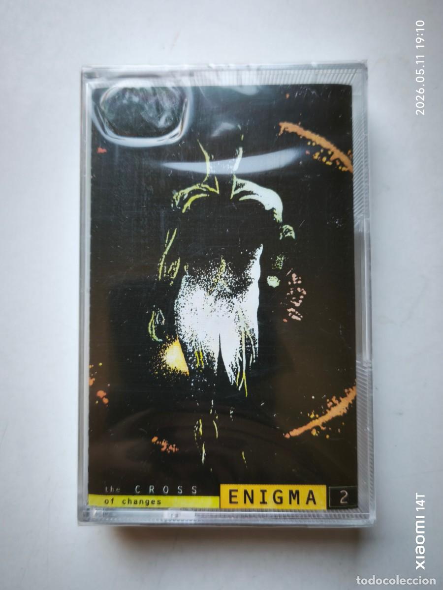 Casetes antiguos: ENIGMA-THE CROSS OF CHANGES 8 VIRGIN 743 8 39236 9- CASETE.