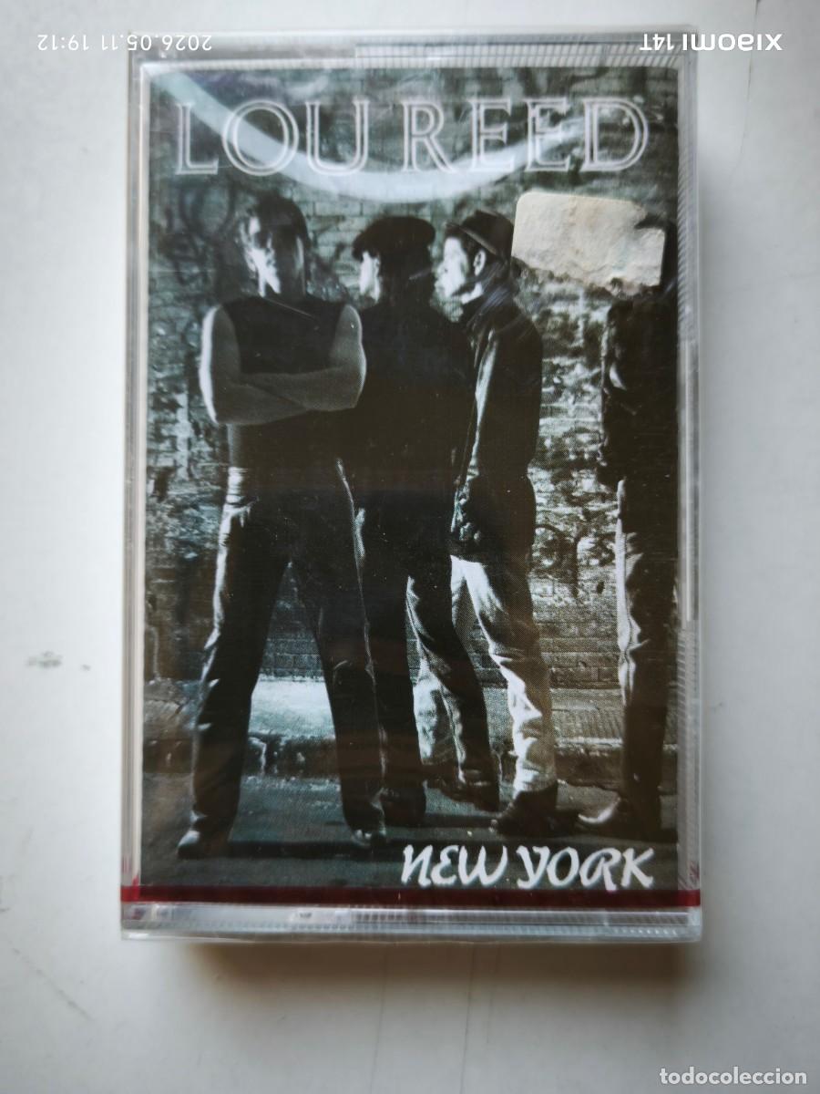 Casetes antiguos: LOU REED-NEW YORK ( SIREUK-VX248C) CASETE.