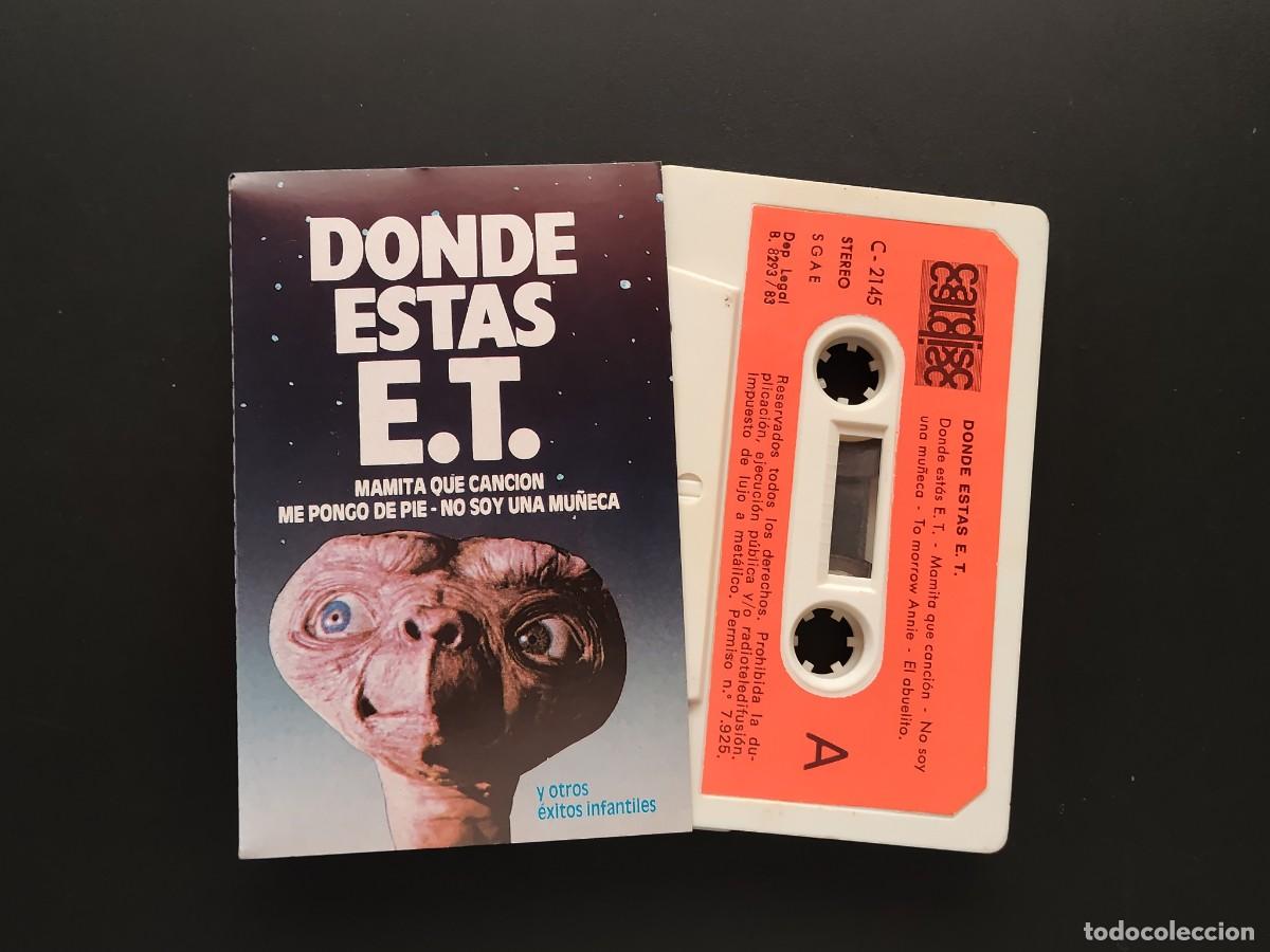Casetes antiguos: CINTA CASSETTE CASETE ET EL EXTRATERRESTRE