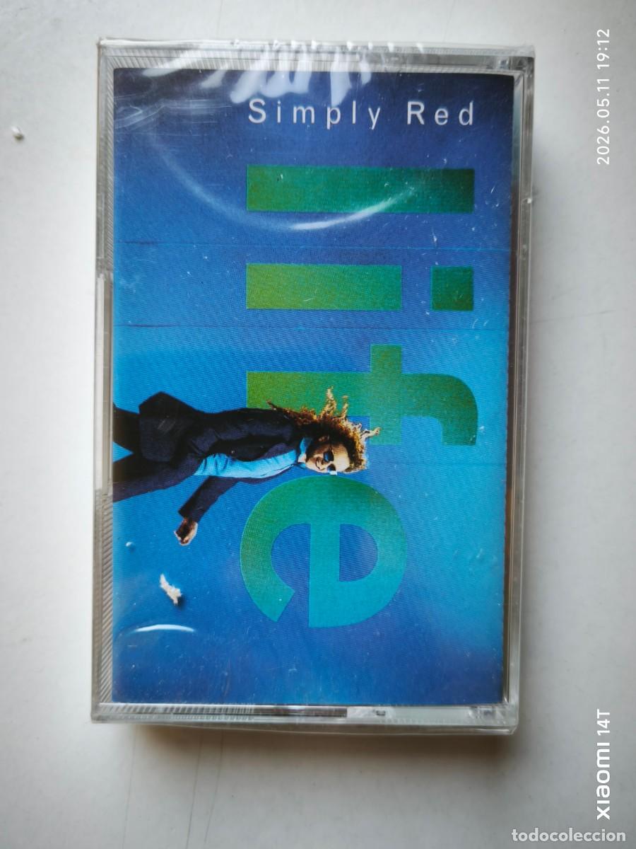 Casetes antiguos: SIMPLY RED-LIFE ( EAST WEST0630-12069-4) CASETE.