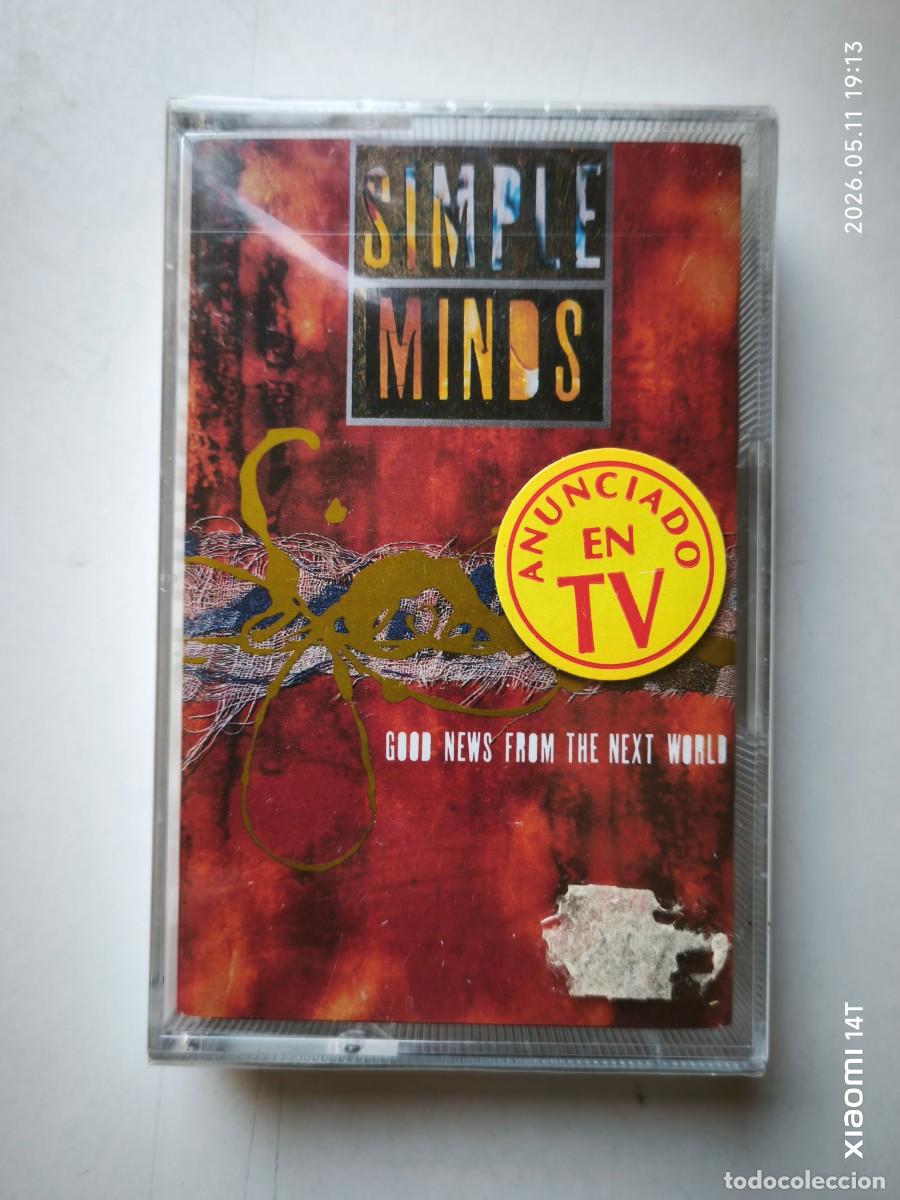 Casetes antiguos: SIMPLE MINDS-GOOD NEWS FROM THE NEXT WORLD (IRGIN-HOLLAND 7243-8 39922 4 9) CASETE