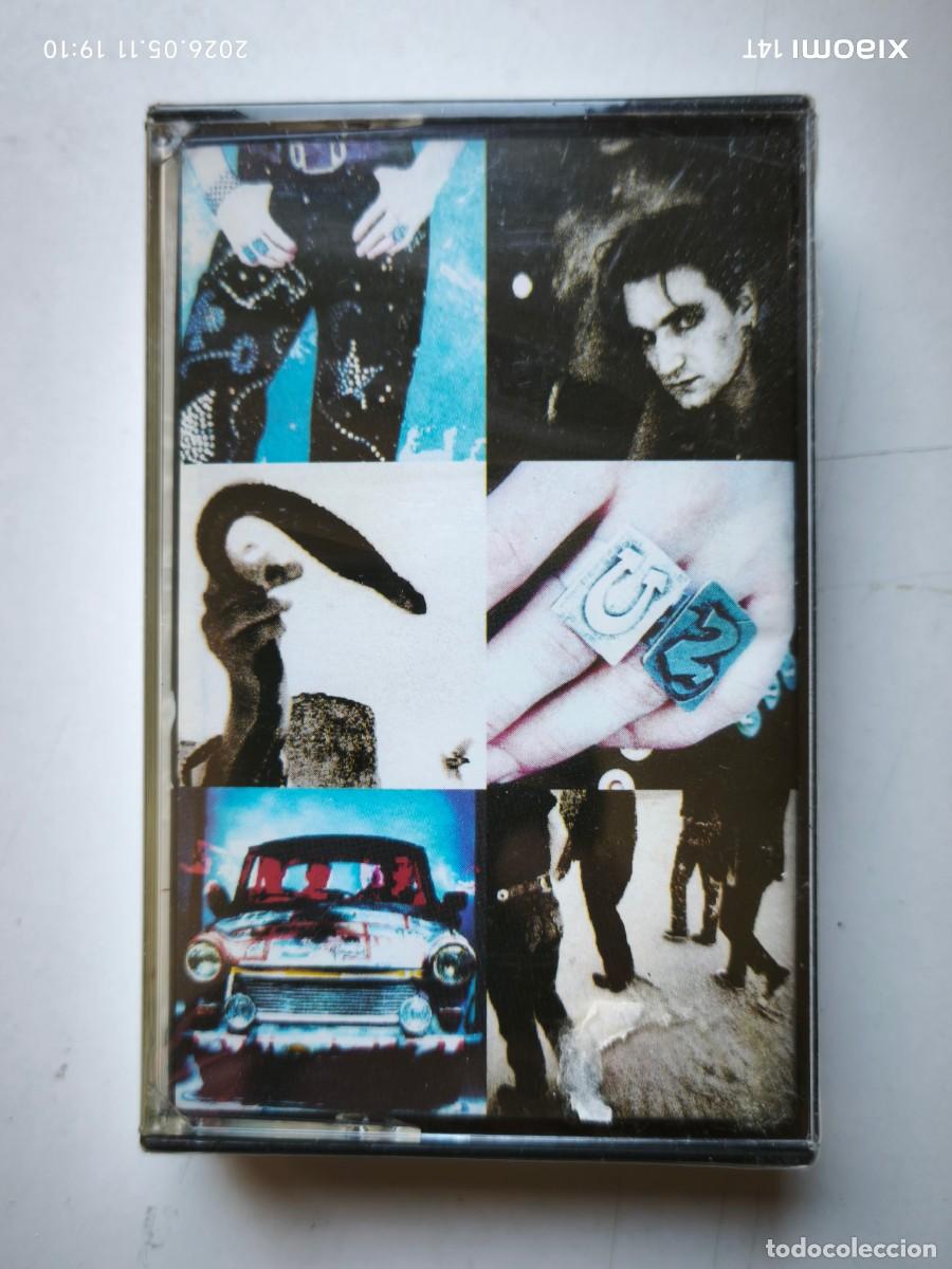 Casetes antiguos: U2- ACHTUNG BABY ( ISLAND412110(7H). CASETE