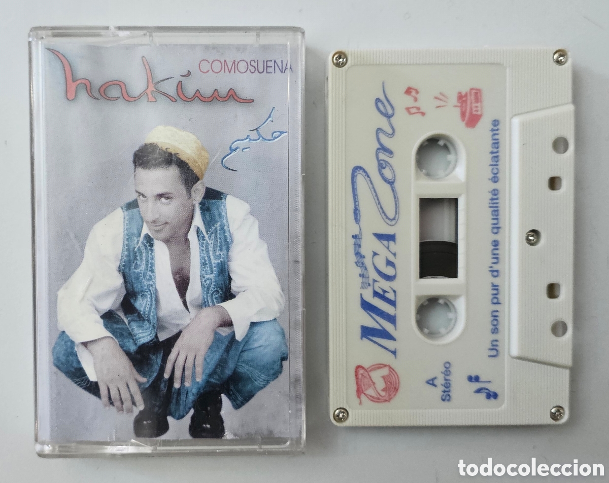 Casetes antiguos: CASSETTE HAKIM حكيم - Comosuena (Marruecos- Mega Zone - 1998) POP FLAMENCO ARABE