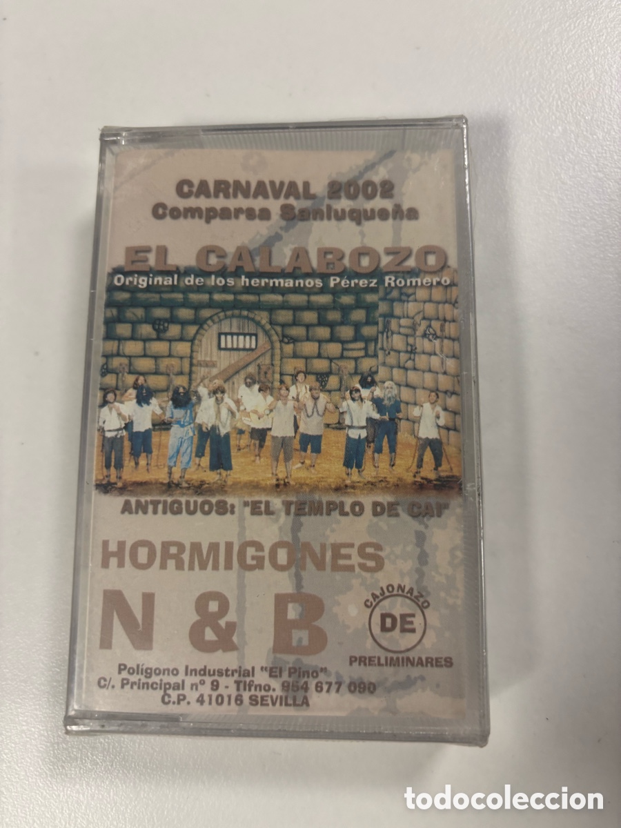 Alte Kassetten: CARNAVAL DE CADIZ 2002 Casete comparsa Sanl&uacute;car Barrameda