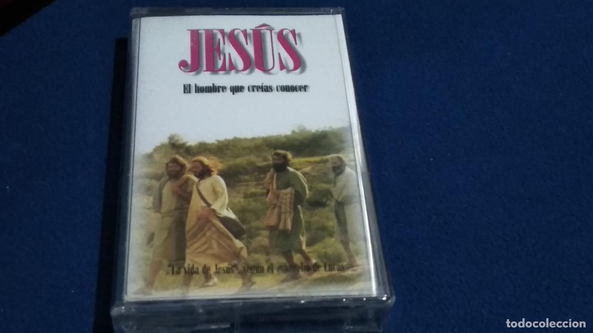 Casetes antiguos: Jes&uacute;s - El hombre que cre&iacute;as conocer / LA VIDA DE JES&Uacute;S SEG&Uacute;N EL EVANGELIO DE LUCAS - CASETE 1996 AG