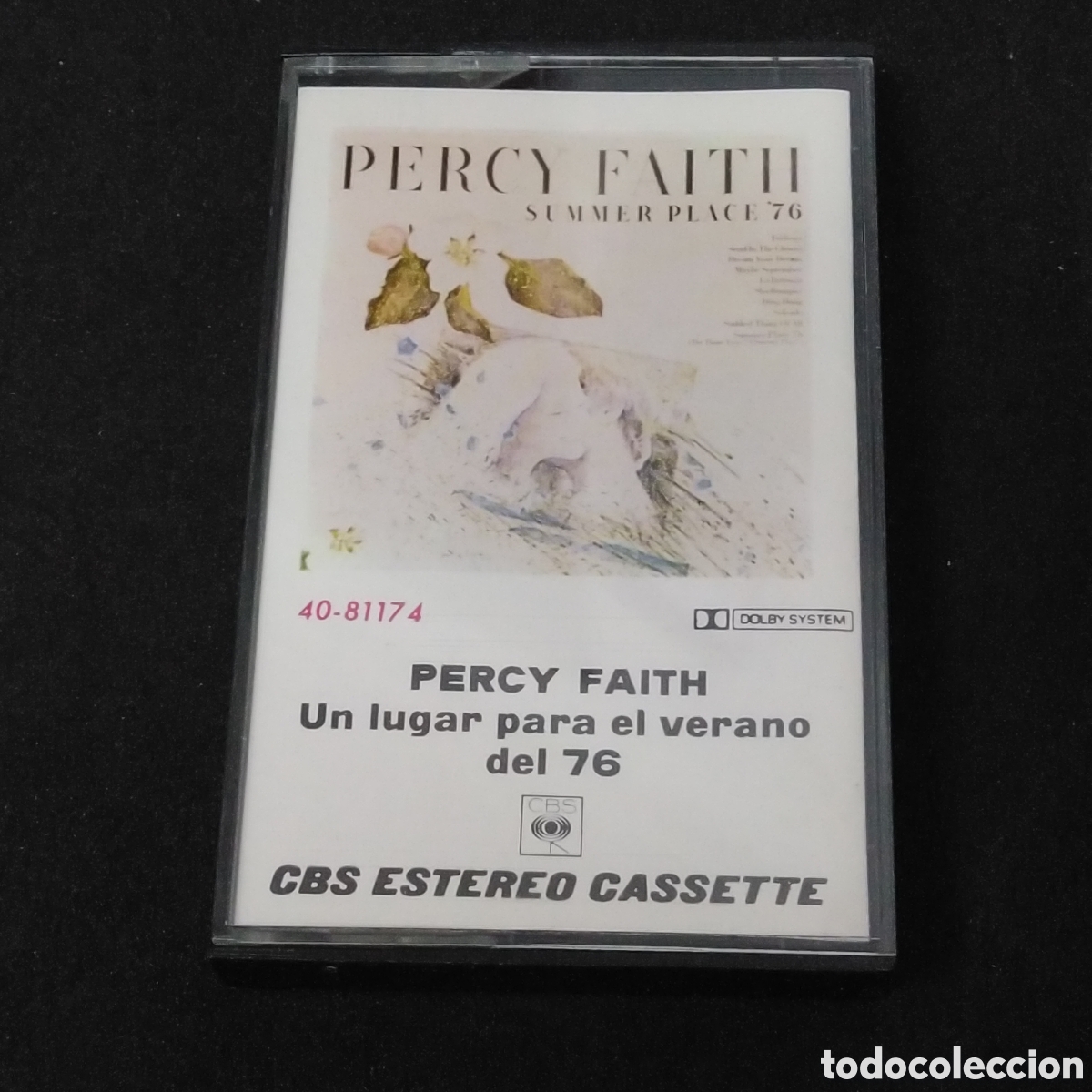 Casetes antiguos: CASETE - PERCY FAITH - SUMMER PLACE '76 - UN LUGAR PARA EL VERANO DEL 76 - 1976