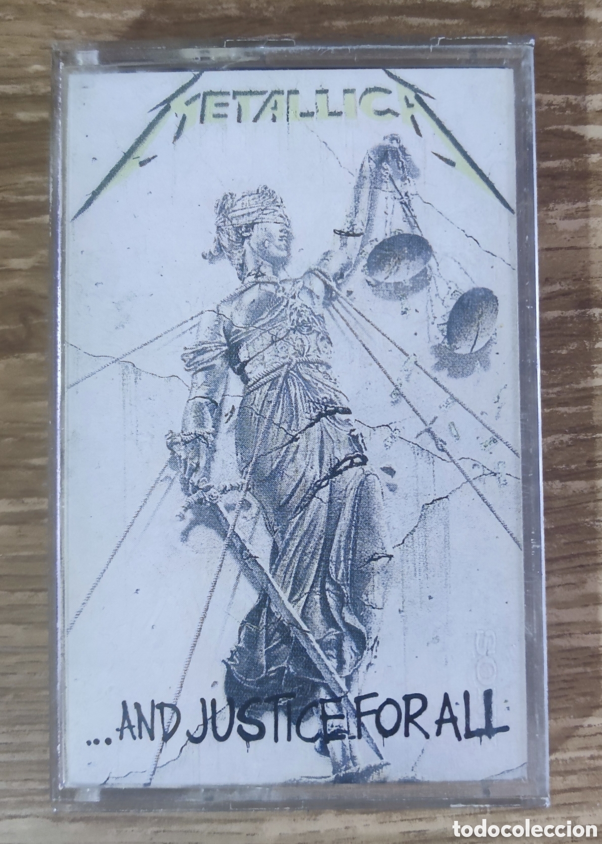 Casetes antiguos: Cassette Metallica - ... And Justice For All (1988) edici&oacute;n UK