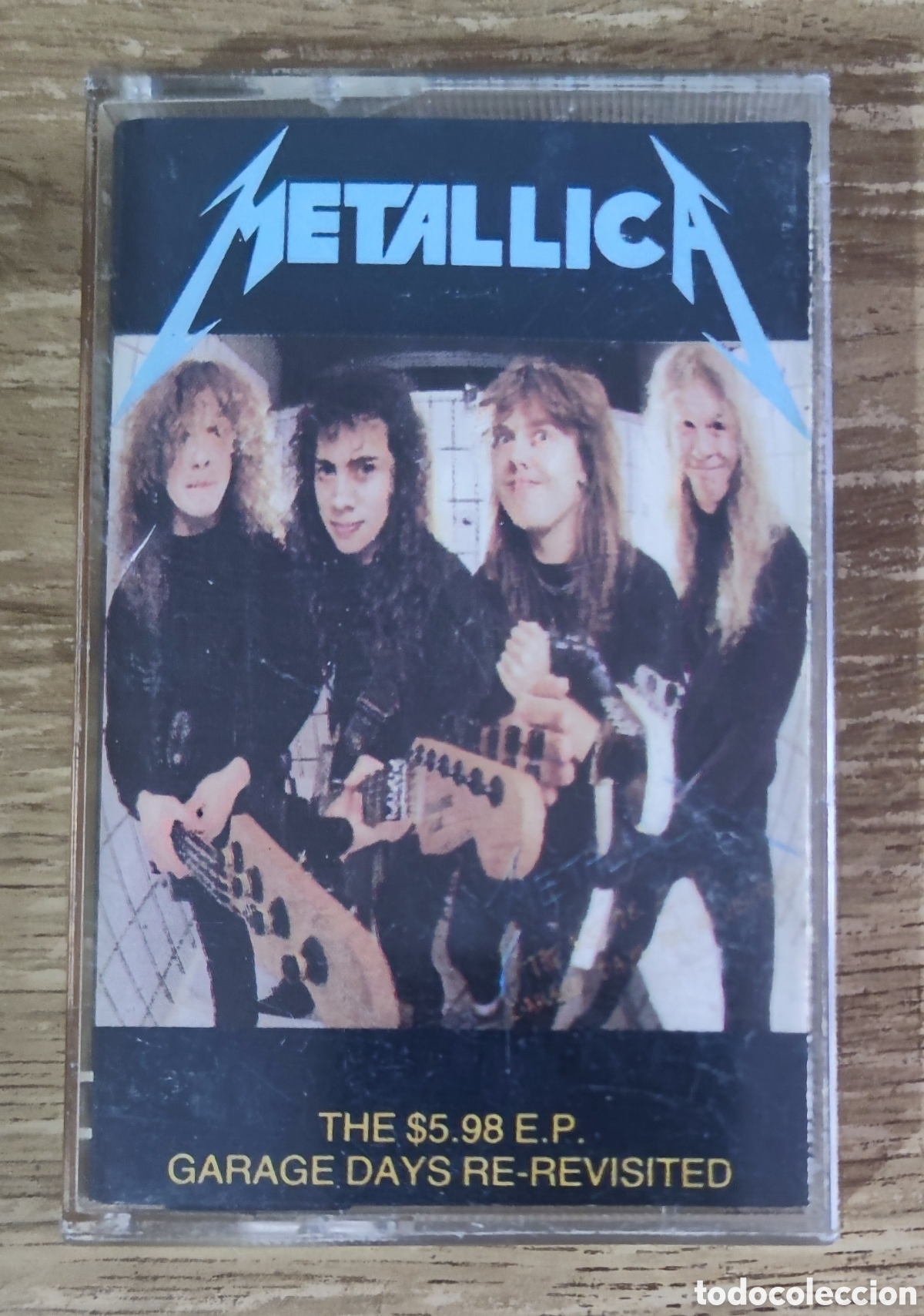 Casetes antiguos: Cassette Metallica - The $5.98 E.P. Garage Days Re-revisited