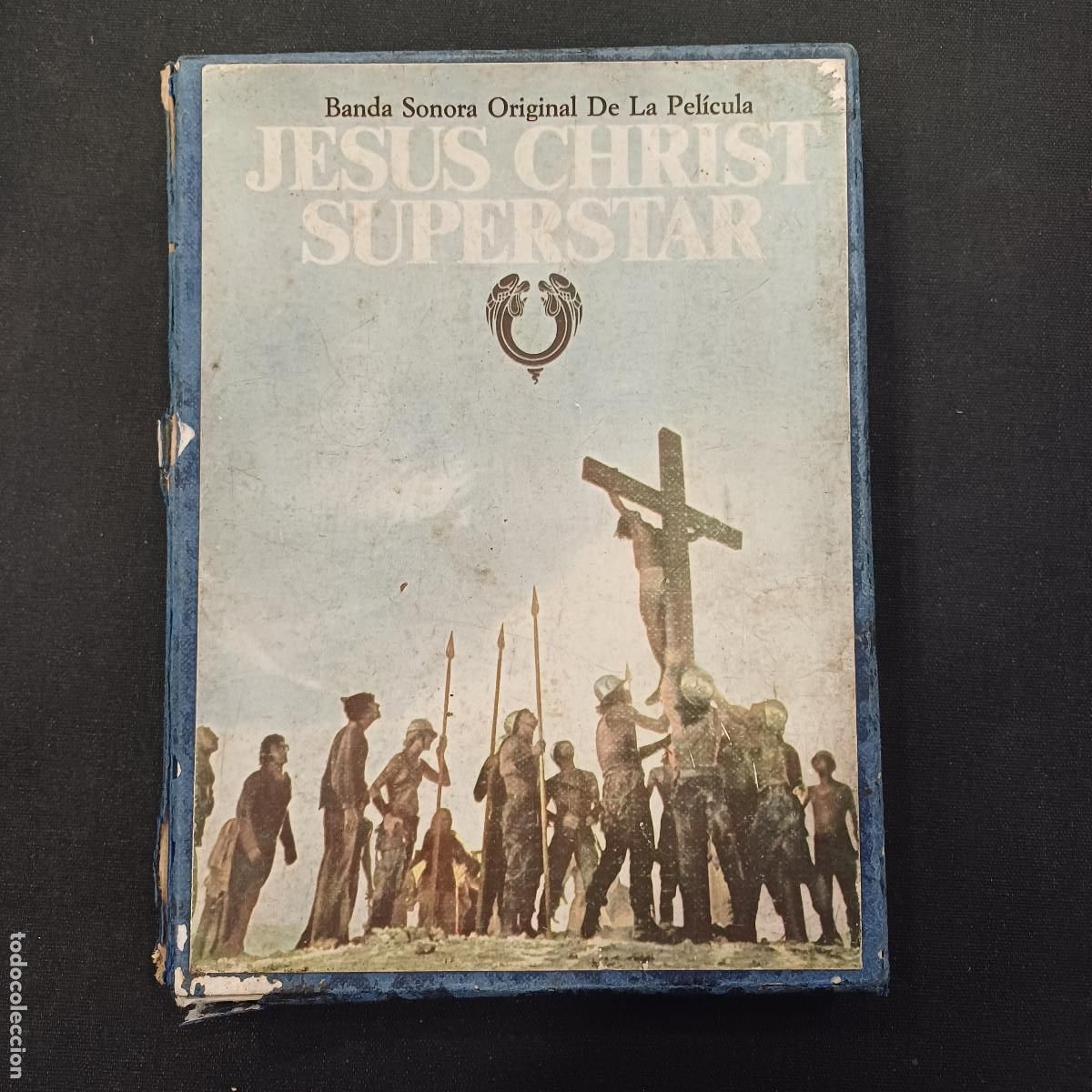 Casetes antiguos: JESUS CHRIST SUPERSTAR/BANDA SONORA ORIGINAL DE LA PELICULA/CASETE DOBLE+LIBRETO.