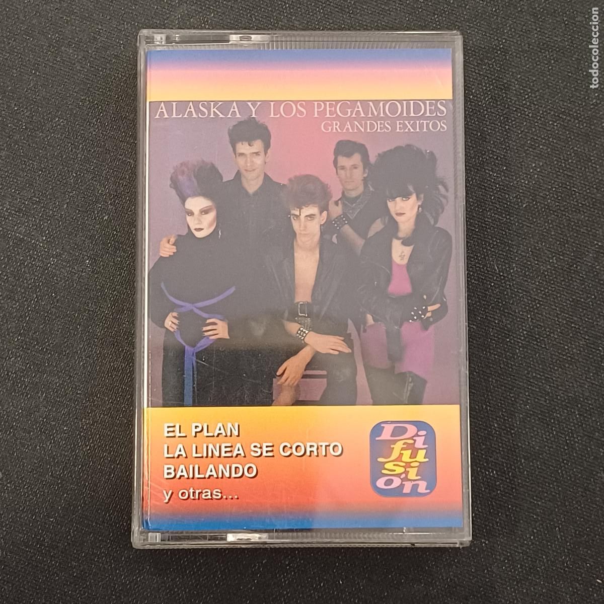 Casetes antiguos: ALASKA Y LOS PEGAMOIDES/GRANDES EXITOS/CASETE.