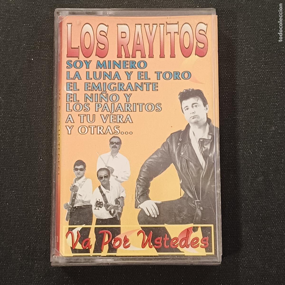 Casetes antiguos: LOS RAYITOS/VA POR USTEDES/CASETE.