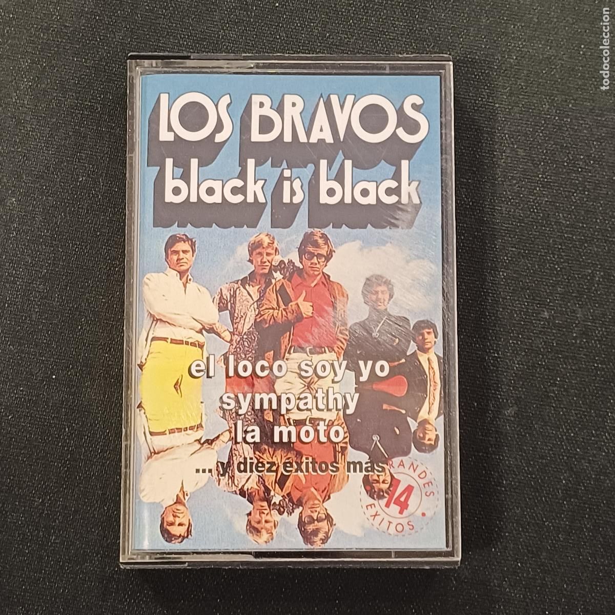 Casetes antiguos: LOS BRAVOS/BLACK IS BLACK/CASETE.
