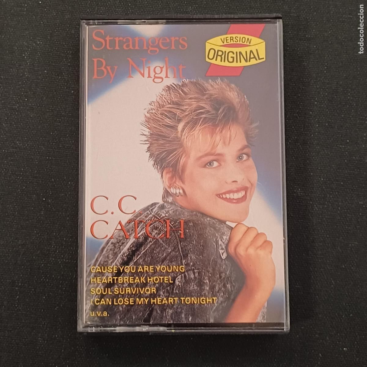 Casetes antiguos: C.C.CATCH/STRANGERS BY NIGHT/CASETE.
