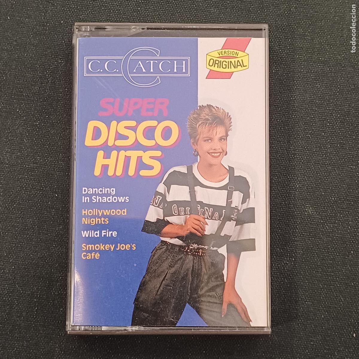 Casetes antiguos: C.C.CATCH/SUPER DISCO HITS/CASETE.