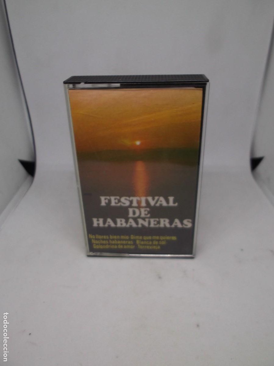 Casetes antiguos: Casete Festival de habaneras de Torrevieja.