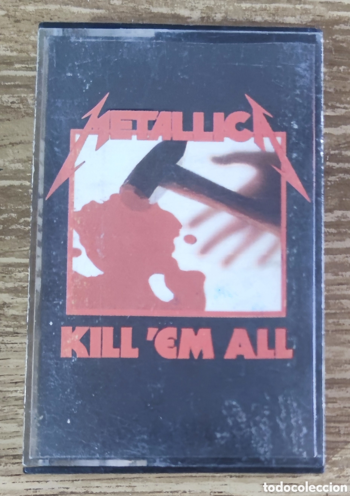 Casetes antiguos: Cassette Metallica - Kill 'Em All (1983) ed. espa&ntilde;ola