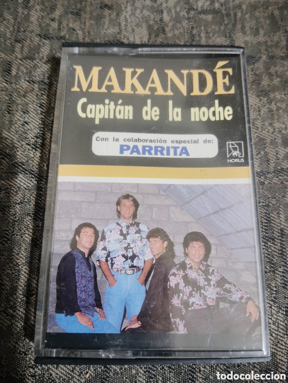 Casetes antiguos: MAKAND&Eacute; - CAPITAN DE LA NOCHE , 1990 / COLABORA PARRITA / FLAMENCO