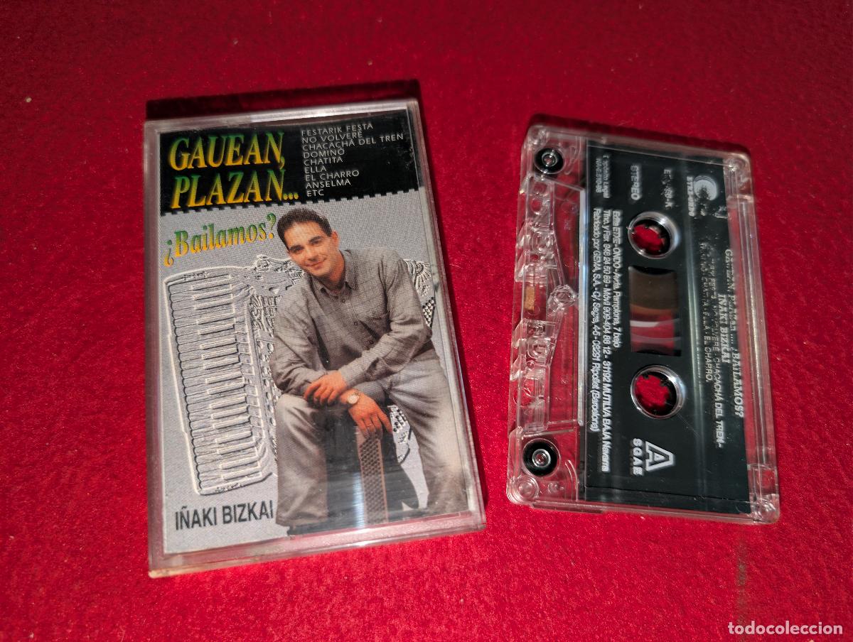 Casetes antiguos: I&Ntilde;AKI BIZKAI Gauean, plazan...&iquest;Bailamos? K7 CASSETTE 1998 Etxe Ondo EUSKADI