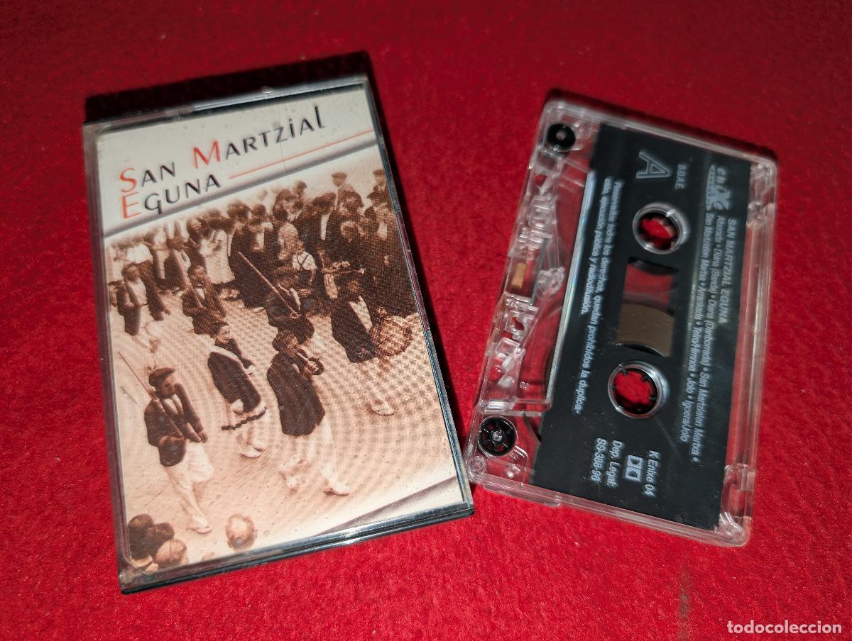 Casetes antiguos: SAN MARTZIAL EGUNA K7 CASSETTE 1996 Enixe Caja Laboral Euskadiko Kutxa EUSKADI