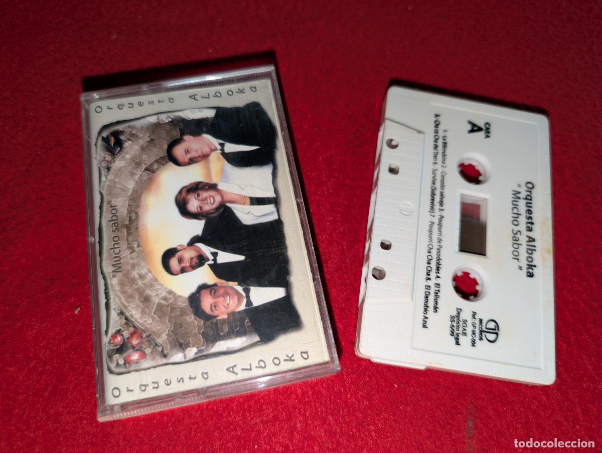Casetes antiguos: ORQUESTA ALBOKA Mucho sabor K7 CASSETTE 1999 BILBAO EUSKADI
