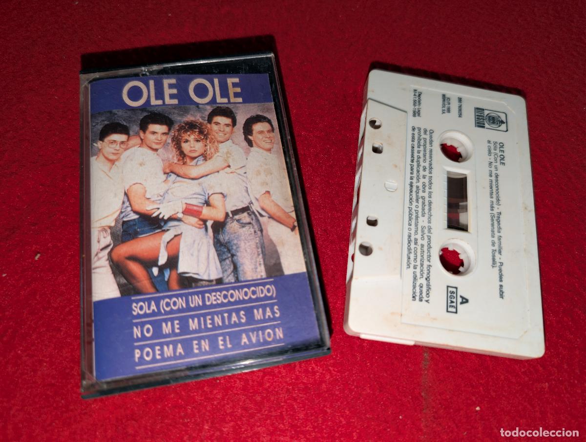 Casetes antiguos: OLE OLE K7 CASSETTE 1989 Hispavox MARTA SANCHEZ