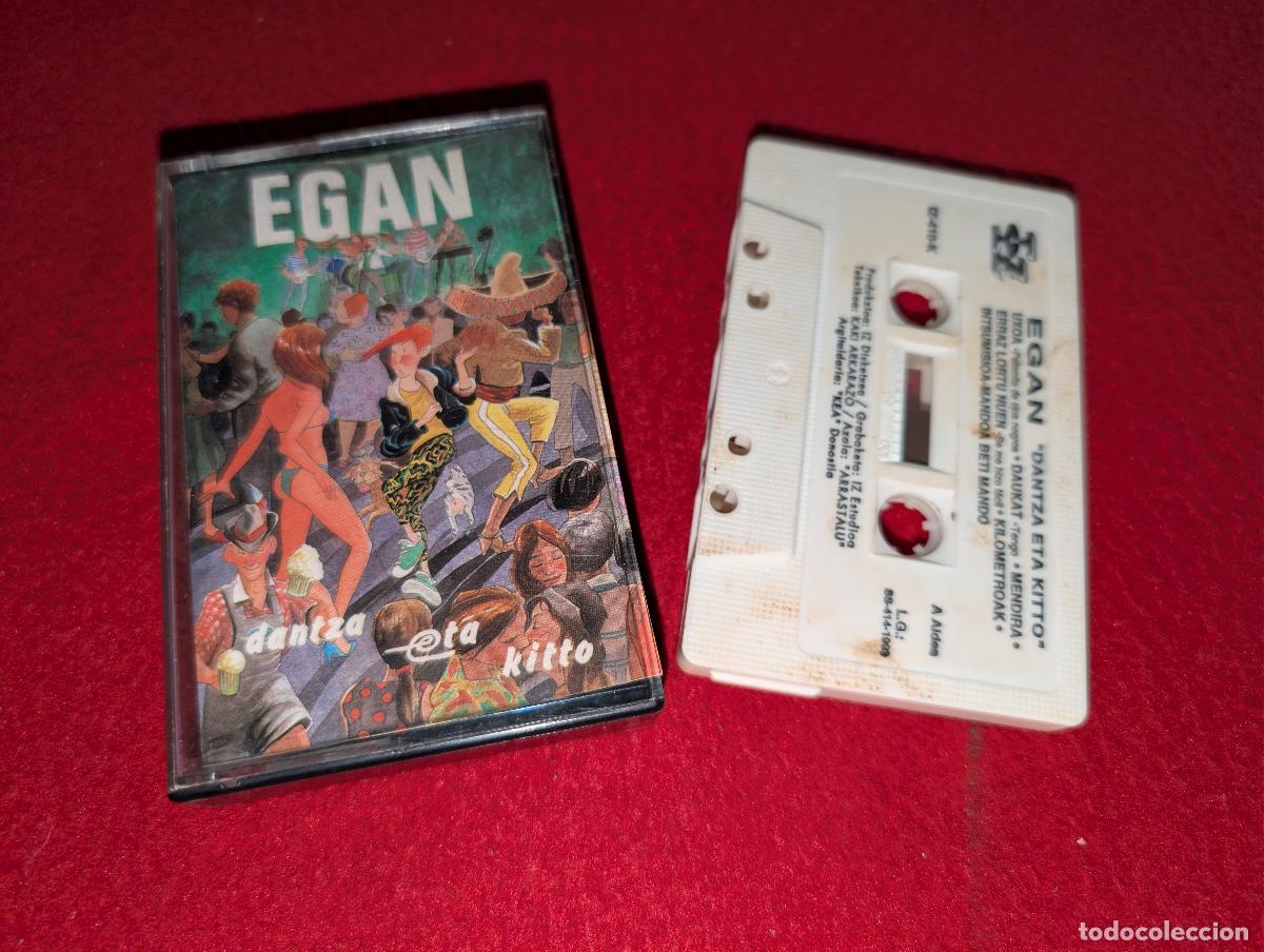 Casetes antiguos: EGAN Dantza eta kitto K7 CASSETTE 1993 Egan EUSKADI