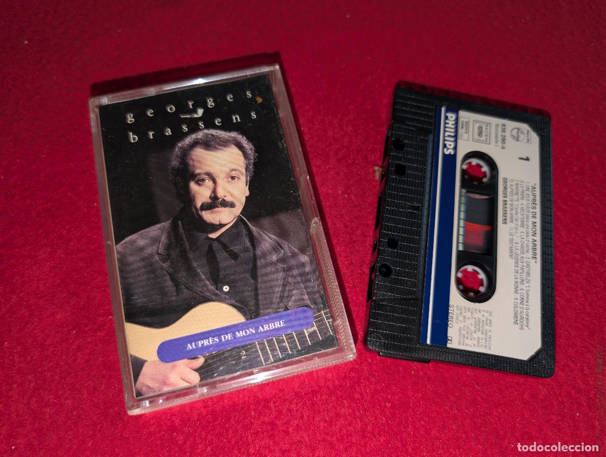 Casetes antiguos: GEORGES BRASSENS Aupres de mon arbre K7 CASSETTE Philips